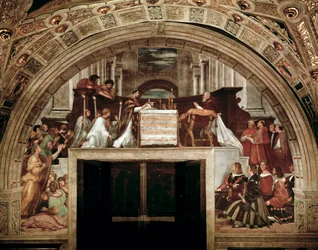 La Messe de Bolsena, de la Stanza dell